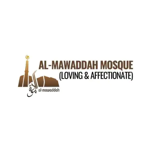 Al-Mawaddah Mosque logo representing love and affection in Islamic community.